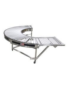 180 Degree Right Hand Gravity Turnaround Conveyor 22
