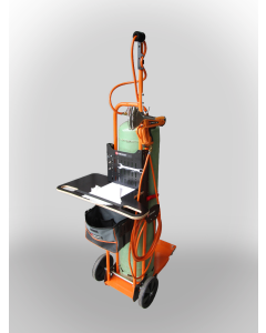 932 Gas Bottle Trolley with Shelf