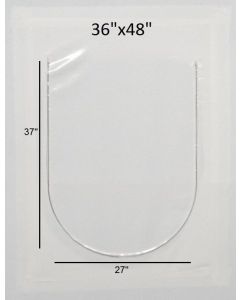 Case of 12 - Zipper Access Door for Shrink Wrap Project Access 36" x 48"