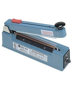 Hand Sealer 8" x 5mm w/ Cutter Impulse Heat Seal AIE-205C