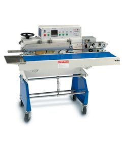 Band Sealer 30'/min Continuous Horizontal w/ Stand & Hot Stamp Imprinter AIE-B7202