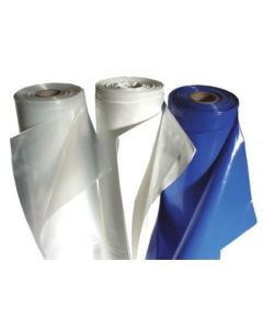 17' X 31' 7 Mil Husky Brand Shrink Wrap - White 