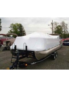22' Pontoon Universal (4' Height) Boat Cover by Transhield