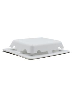 White Weather Tight Self Adhesive Vent for Boat and Industrial Shrink Wrap