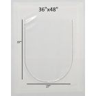 Case of 12 - Zipper Access Door for Shrink Wrap Project Access 36" x 48"