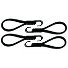 8" Bungee Black 4-Pack