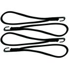 10" Bungee Black 4-Pack