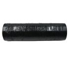 18" x 1500' 80 ga. Hand Film Stretch Wrap Black Opaque One Roll