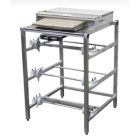 Overwrapper w/ (3) 36" Roll Holders Extra Wide Floor Model 104A36 Heat Seal