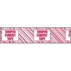 Printed Tape "Tamper Evident Tape" 2"W x 3000' - Case of 6 Rolls