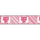 Printed Tape "Tamper Evident Tape" 3"W x 165' - Case of 24 Rolls