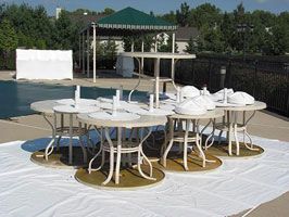 Shrink Wrapped Outdoor Furniture
